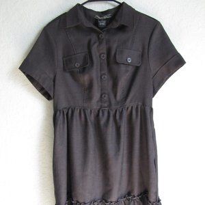 Vertigo Paris Vintage S/M Brown Dress